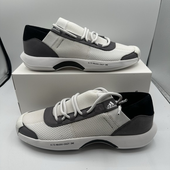 Adidas Consortium Crazy 1 A‎ D Parallel Dimension Shoes Mens 9 White/Core Red